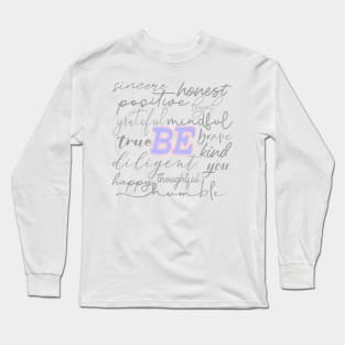 Be design Long Sleeve T-Shirt